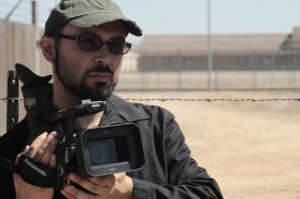 Yoav w camera at prison